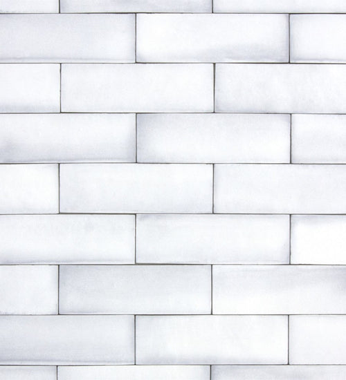 Wandtegel Tonalite Wabisabi Bianco 5x15 cm