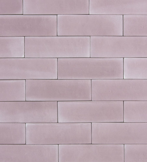 Wandtegel Tonalite Wabisabi Fucsia 5x15 cm