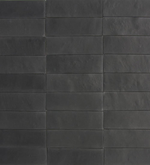 Wandtegel Tonalite Wabisabi Nero 5x15 cm