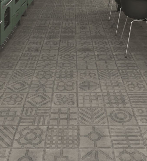 Vloertegel Vives World Streets Paulista Cemento 20x20 cm