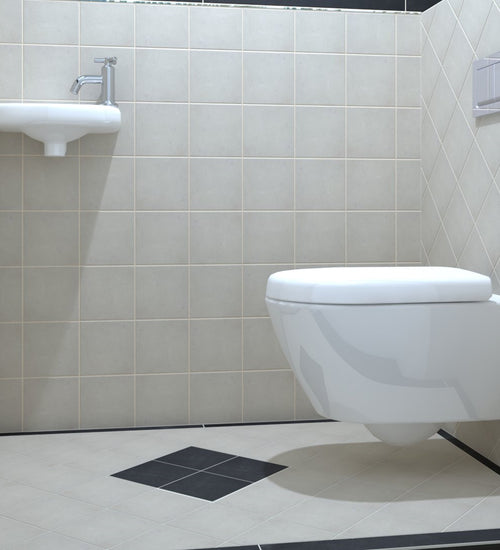 Vloertegel Rak Surface Beige mat