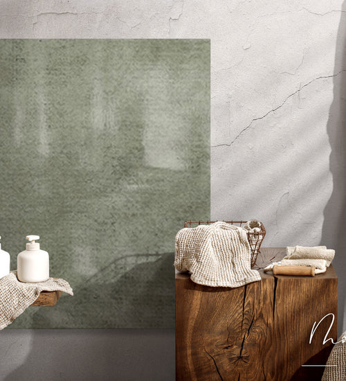 Wandtegel Pastorelli Colorful Groen glans 40x75 cm