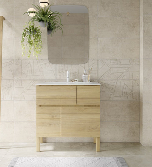 Wandtegel Steuler Bergen Beige mat