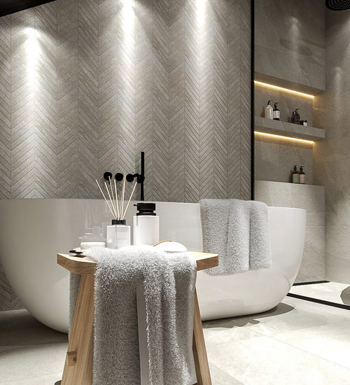 Mozaiektegel Gazzini Nexxt Grijs mat