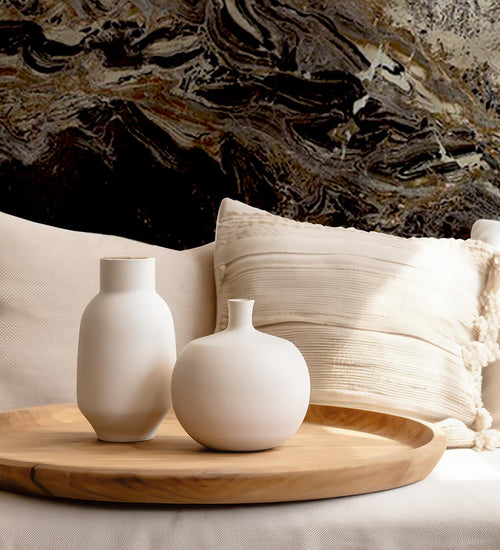 Vloertegel Marazzi italie Grandemarble Bruin glans