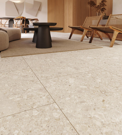 Vloertegel Rako Rave Wit mat 60x120 cm