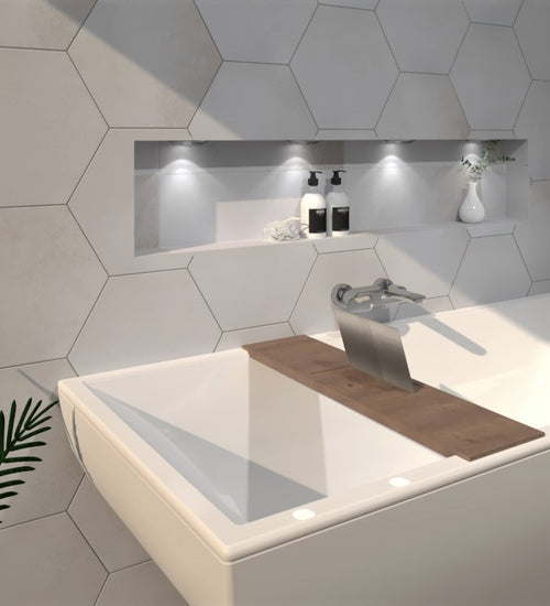 Vloertegel Sphinx Concrete Wit mat