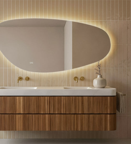 Wandtegel Sphinx Naturel Bruin glans 5x30 cm