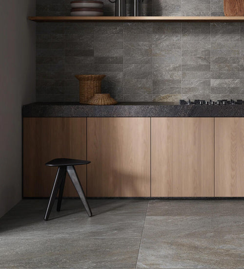 Vloertegel Villeroy & boch Montagne Antraciet mat