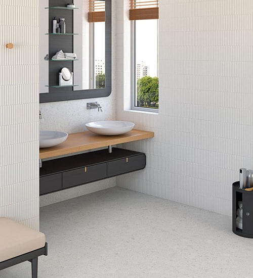 Wandtegel Arcana Zaletti-R Humo 32x99 cm