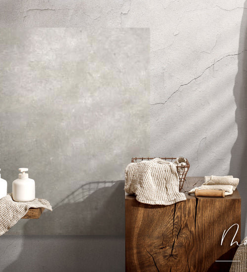 Vloertegel Grandeur Stuc beton Grijs mat