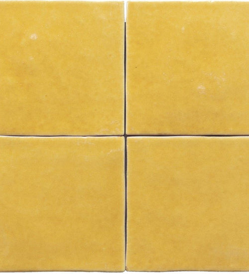 Wandtegel Cevica Zelij Antic Amarillo Special 10x10 cm