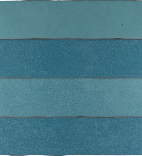 Wandtegel Cevica Zelij Azul Cielo 5x20 cm