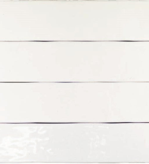 Wandtegel Cevica Zelij Blanco 5x20 cm