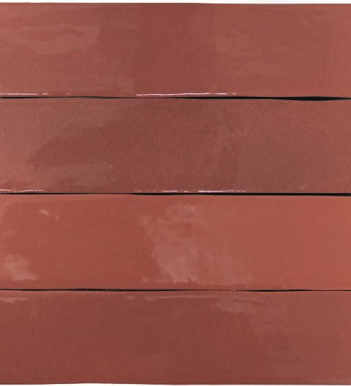 Wandtegel Cevica Zelij Burdeos 5x20 cm