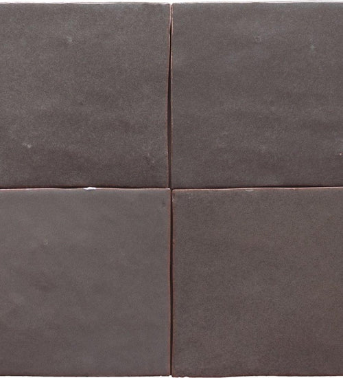 Wandtegel Cevica Zelij Gris Oscuro 10x10 cm