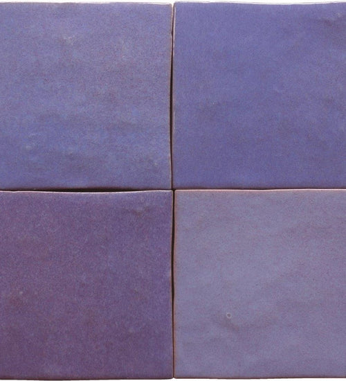 Wandtegel Cevica Zelij Lila 10x10 cm
