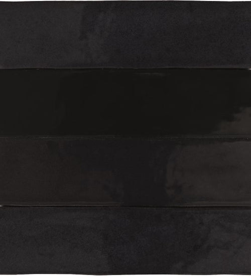 Wandtegel Cevica Zelij Negro 5x20 cm