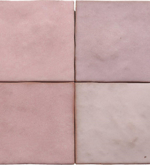 Wandtegel Cevica Zelij Rosa 10x10 cm