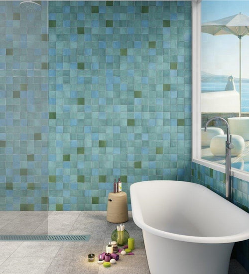 Sampletegel Cevica Zelij Verde Botella