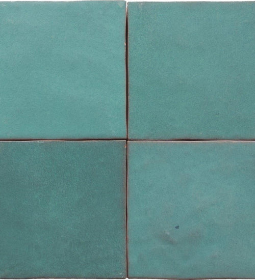 Wandtegel Cevica Zelij Verde Claro 10x10 cm