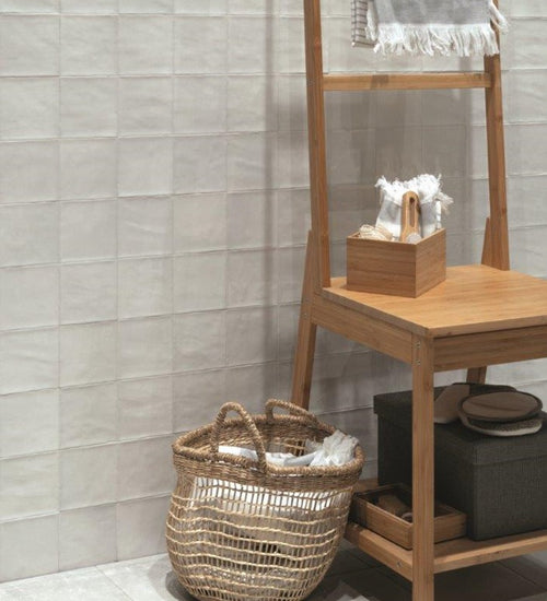 Wandtegel Cifre Zellige Classique White 10x10 cm