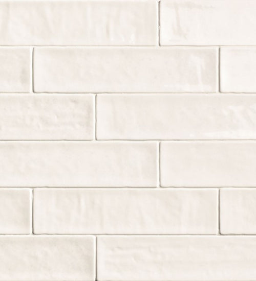 Wandtegel Natucer Zellige White 6,2x25 cm