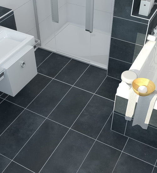 Vloertegel Rak Surface Antraciet mat