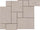 Beige mat 30x30 cm