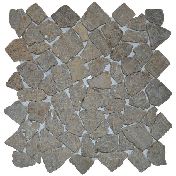 Wandtegel Stabigo Mosaicy 30x30cm bruin mat