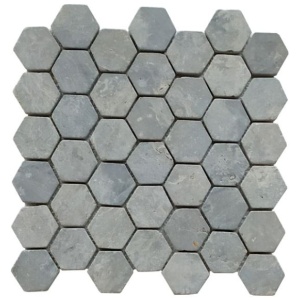 Wandtegel Stabigo Hexagon 30x30cm anthraciet