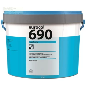 Lijm Eurocol Pastalijm wit glans