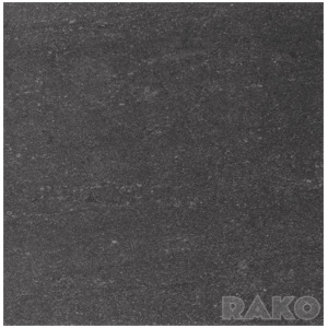 Vloertegel Rako Garda 33,5x33,5cm zwart mat