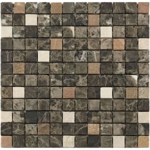 Wandtegel Baerwolf Mosaico 30,5x30,5cm wit mat