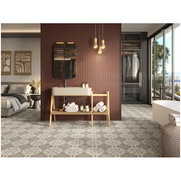 Wandtegel Provence Chocolat 6,2x25 - Afbeelding 4