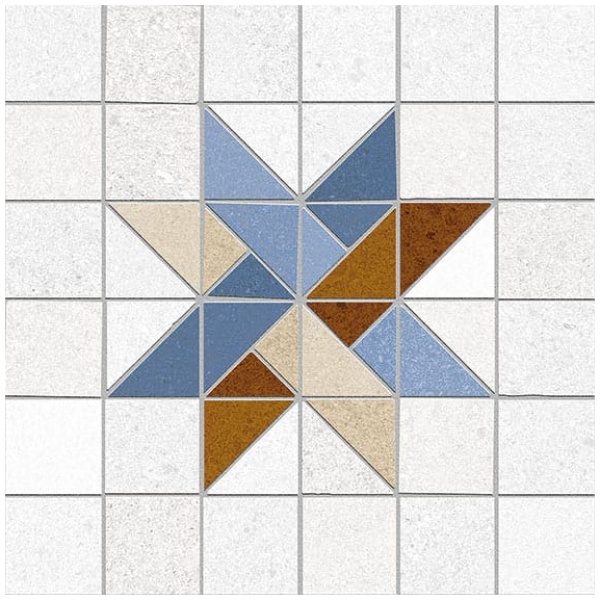 Vloertegel Seine Arcole-R Azul 20x20