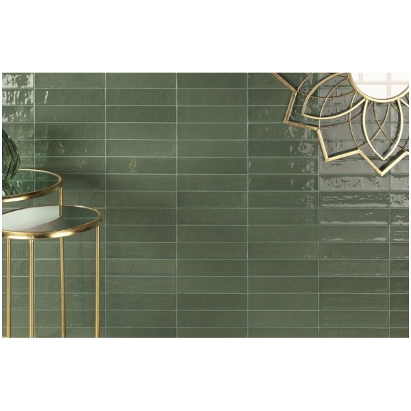 Wandtegel Zellige Green 6,2x25 - Afbeelding 3